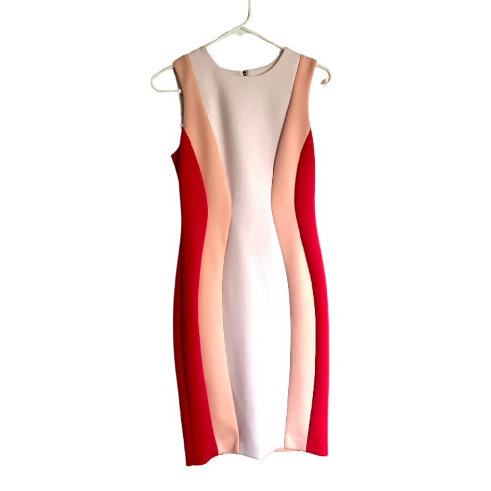 Calvin Klein Pink Bodycon Dress